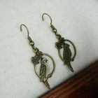 MyLittleThing - Copper Parrot Earrings