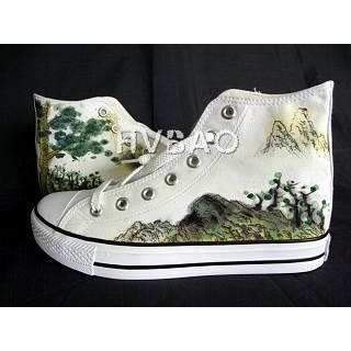 'Mountain Pines' High-Top Sneakers