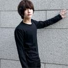 ABOKI - Crewneck Long-Sleeve T-Shirt