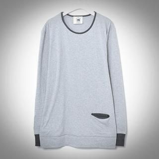Contrast-Trim Long-Sleeve T-Shirt Contrast-Trim Long-Sleeve T-Shirt