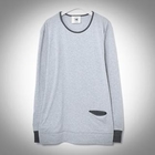 De Karma - Contrast-Trim Long-Sleeve T-Shirt
