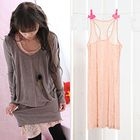 59 Seconds - Floral Pattern Racerback Tank Top
