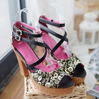 Grace Candy - Floral Platform Sandals