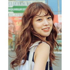 pinkage - Clip-On Hair Fringe - Wavy pinkage - Clip-On Hair Fringe - Wavy