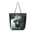 Vemo - Chain-Strap Printed Tote
