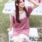 CatWorld - Lace-Trim Slipdress