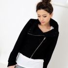 prischu essentials - Studded Biker Jacket