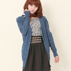 ZOO - V-Neck Long Cardigan