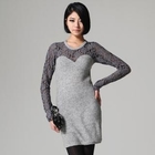 SARAH - Sweetheart Neckline Lace Illusion Dress