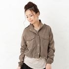 ageha@shibuya - Dual-Pocket Buttoned Jacket