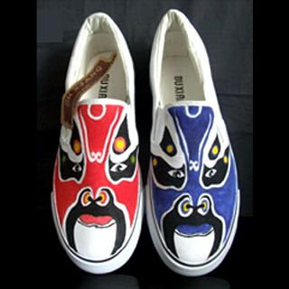 'Opera Masks' Slip-Ons 'Opera Masks' Slip-Ons