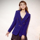 JK2 - Notched-Lapel Double-Breasted Jacket
