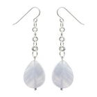 Keleo - Silver blue lace agateearrings