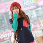 CLICK - Color-Block Pullover