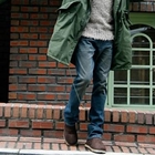 Groove9 - Washed Slim-Fit Jeans