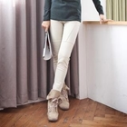 STYLEKELLY - Elastic-Waist Skinny Pants