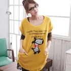 CatWorld - Short-Sleeve Printed Knit Top