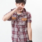 MR.PARK - Hooded Plaid Shirt