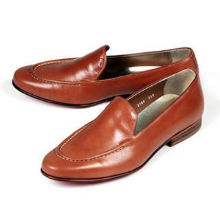 Handmade Camel Slip-Ons