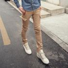 Groove9 - Cargo-Pocket Skinny Pants