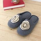 iswas - Knit-Rosette Slipper