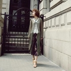 Alicegohome  - Sheer Chiffon Cardigan
