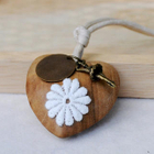 MyLittleThing - Ballet Girl Wooden Heart Necklace MyLittleThing - Ballet Girl Wooden Heart Necklace