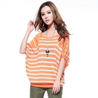 O.SA - Dolman-Sleeve Striped Knit Top