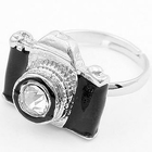 TAIPEI STAR - Rhinestone Camera Ring