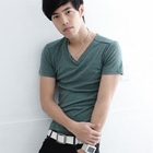 MR.PARK - V-Neck Short-Sleeve T-Shirt