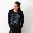 BLACK ASUKA - Long-Sleeve Print T-Shirt
