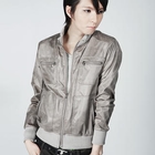 KENZI - Faux Leather Zip Jacket