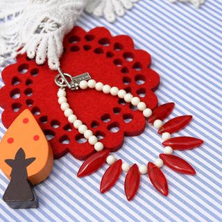 Glass Beads Bracelet(red) Glass Beads Bracelet(red)
