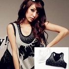 PUFFY - Rhinestone Short Tank Top
