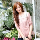 Tokyo Fashion - Lace-Panel Blouse