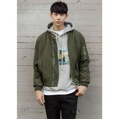 GERIO - Zip-Front Flight Jacket GERIO - Zip-Front Flight Jacket