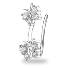 MaBelle - 18K White Gold Diamond Single Earring