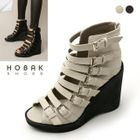 HOBAK girls - Cage Wedge Sandals