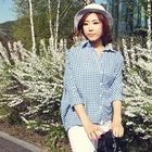 BBon-J - 3/4-Sleeve Gingham Shirt