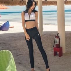 Tamtam Beach - 泳衣套裝:背心 + 窄身褲 Tamtam Beach - 泳衣套裝:背心 + 窄身褲