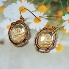 Angelove - Rhinestone Drop Earrings