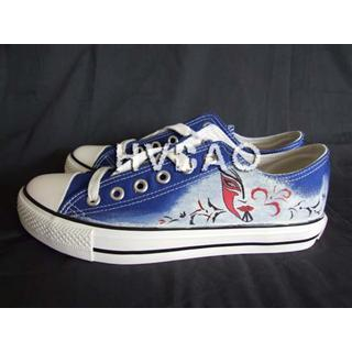 Chinese Opera Mask & Butterfly Sneakers Chinese Opera Mask & Butterfly Sneakers