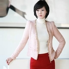M.E.R.S.H - Chain-Trim Sequined Knit Jacket