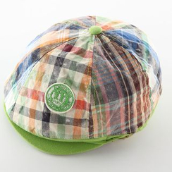 Madou - Babies Plaid Cap Madou - Babies Plaid Cap