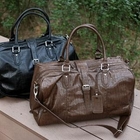 ROADIST - Faux-Snakeskin Boston Bag