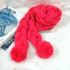 Angelove - Pompom-Accent Scarf