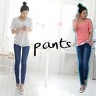 TISVIN - Washed Skinny Jeans