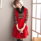 CatWorld - Flap-Pocket Jumper Dress