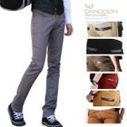 DANGOON - Slim-Fit Cotton Blend Pants