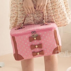 PG Beauty - Bow-Accent Dotted Satchel